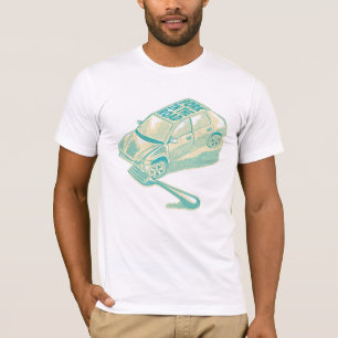 Gabel im Straßenverkehrsunfall T-Shirt