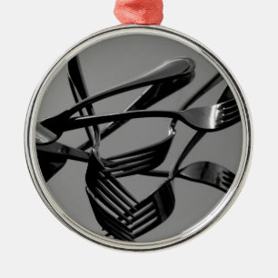 Gabel Levitation Ornament Aus Metall