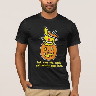 Gabel über der Süßigkeit T-Shirt