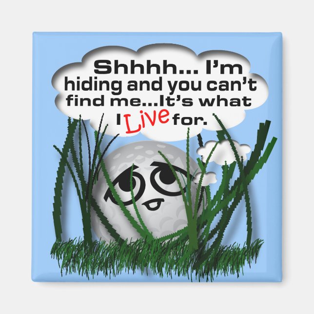 Gabelball im Rough Magnet (Vorne)