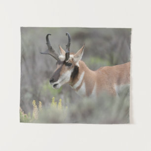 Gabelbockbock   Grand Tetons Wandteppich