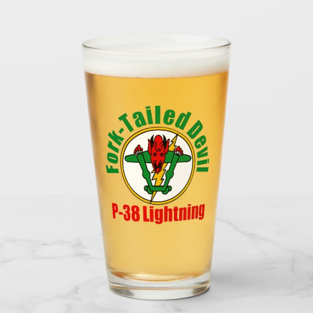 Gabelschwanz-Teufel Glas (Vorne (Gefüllt))