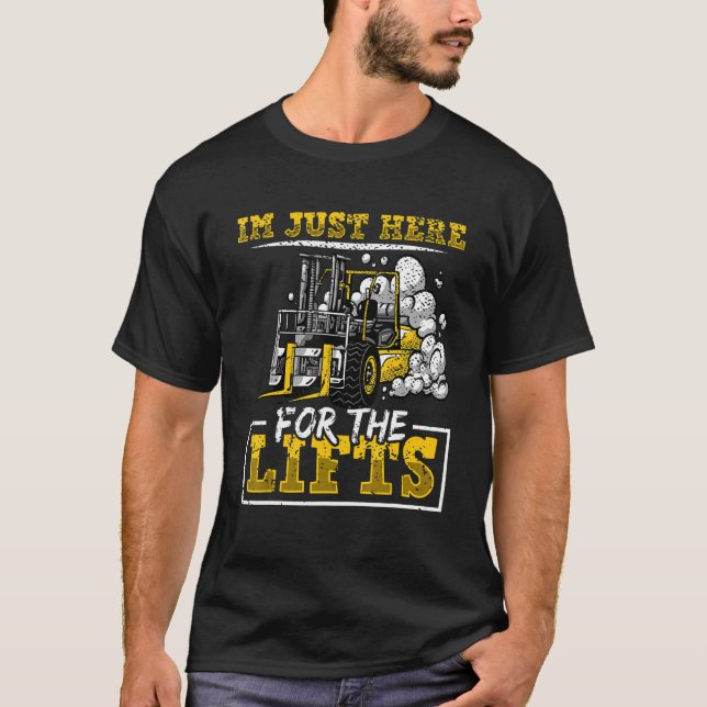 Gabelstapler-Betreiber 4 T-Shirt (Vorderseite)