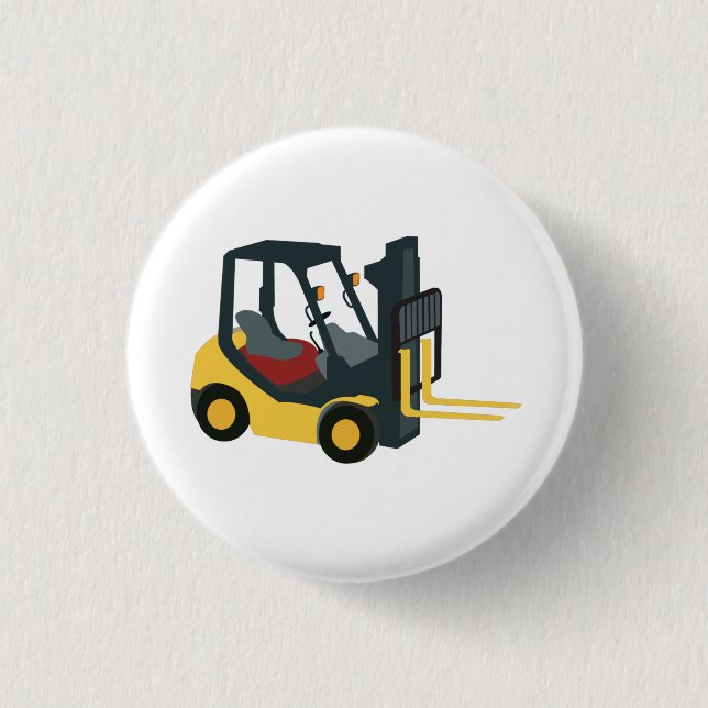 Gabelstapler Button (Vorderseite)