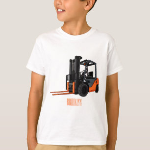 Gabelstapler-Cartoon T-Shirt