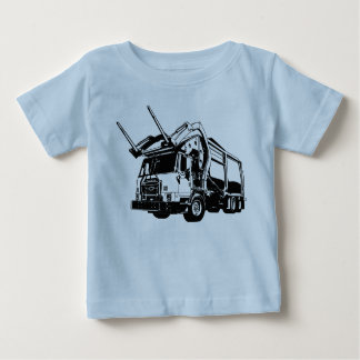 Gabelstapler für den Frontloading Baby T-shirt