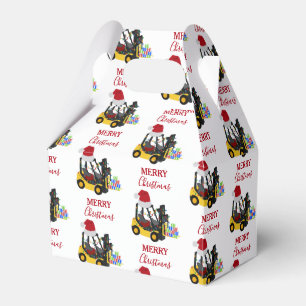 Gabelstapler Geschenkschachtel