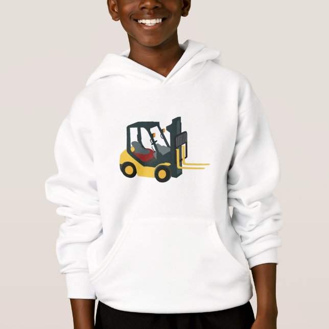 Gabelstapler Hoodie (Vorderseite)