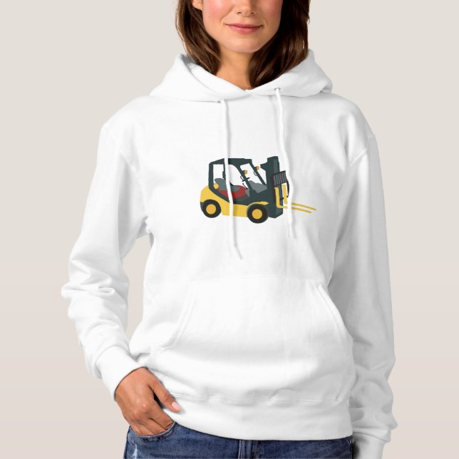 Gabelstapler Hoodie (Vorderseite)