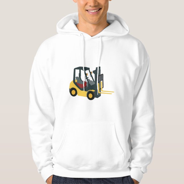 Gabelstapler Hoodie (Vorderseite)