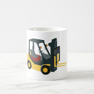 Gabelstapler Kaffeetasse