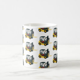 Gabelstapler Kaffeetasse