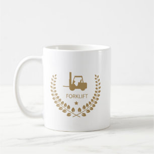 Gabelstapler Kaffeetasse