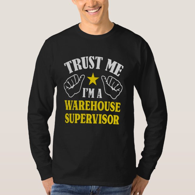 Gabelstapler-Logistiker-Lager T-Shirt (Vorderseite)