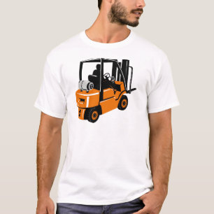 Gabelstapler Retro T-Shirt