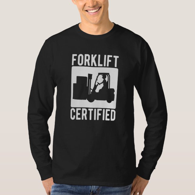 Gabelstapler T-Shirt (Vorderseite)