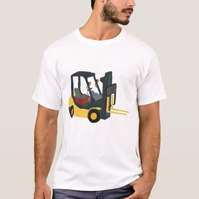 Gabelstapler T-Shirt (Vorderseite)