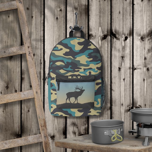 Gabelstapler und Camouflage Bedruckter Rucksack (Von Creator hochgeladen)
