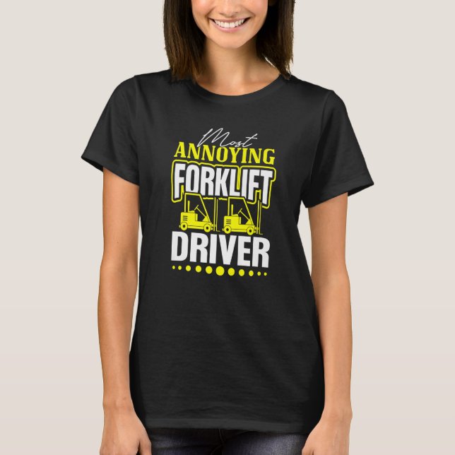 Gabelstaplerbetreiber 1 T-Shirt (Vorderseite)