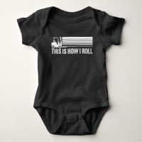 Gabelstaplerbetreiber So nehme ich Baby Bodysuit