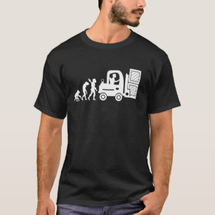 Gabelstaplerfahrer Bediener Bau Lager Ev T-Shirt