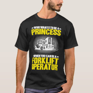 Gabelstaplerfahrer, der als Gabelstapler Will T-Shirt