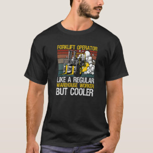 Gabelstaplerfahrer-Design für einen Lagerstaplerfa T-Shirt