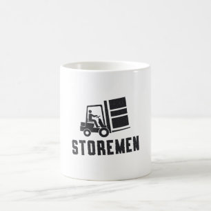 Gabelstaplerfahrer Storemen Kaffeetasse