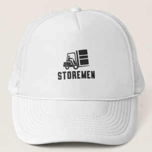 Gabelstaplerfahrer Storemen Truckerkappe
