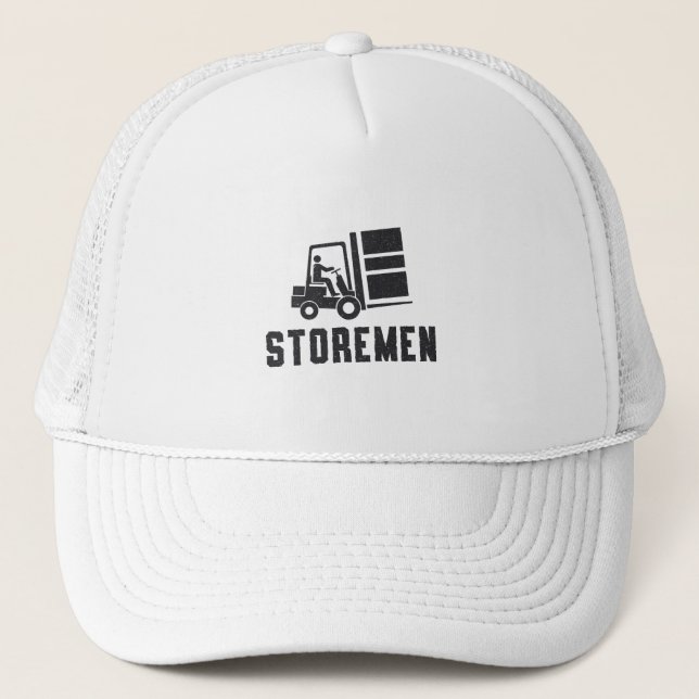 Gabelstaplerfahrer Storemen Truckerkappe (Vorderseite)