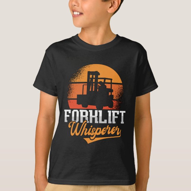 Gabelstaplerfahrer T-Shirt (Vorderseite)