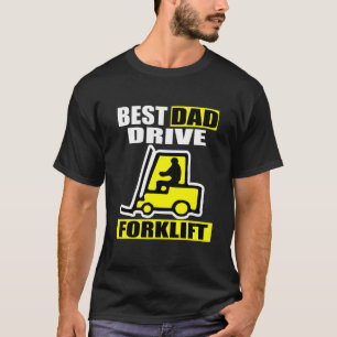 Gabelstapleridee für den besten Vater-Gabelstapler T-Shirt