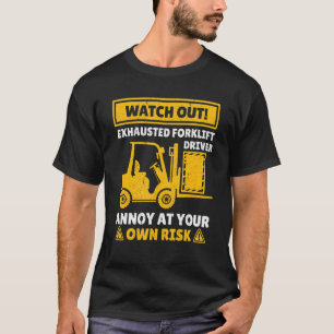 Gabelstapleroperator für Männer - Gabelstaplerfahr T-Shirt