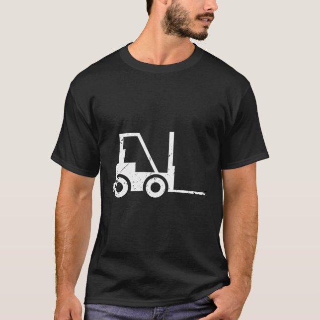 Gabelstapleroperator I Funny Driver Gabelstapler G T-Shirt (Vorderseite)