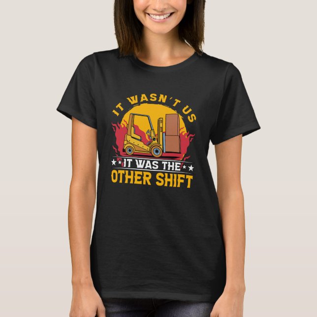Gabelstaplerspeicher T-Shirt (Vorderseite)