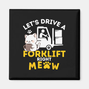 Gabelstaplertreiber (Cats Amp Certified Forklift D Magnet