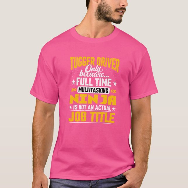 Gabelstaplertreiber T-Shirt (Vorderseite)