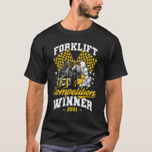 Gabelstaplerwettbewerb 2021 Gewinner des Gabelstap T-Shirt