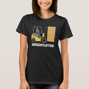 Gabelstaplerzertifizierter Hubstapler T-Shirt