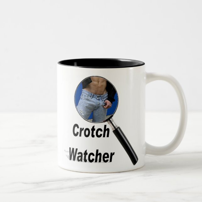 Gabelungs-Beobachter Zweifarbige Tasse (Rechts)