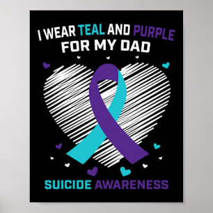 Gaben zu erhalten Verlust Vater Selbstmord Bewusst Poster