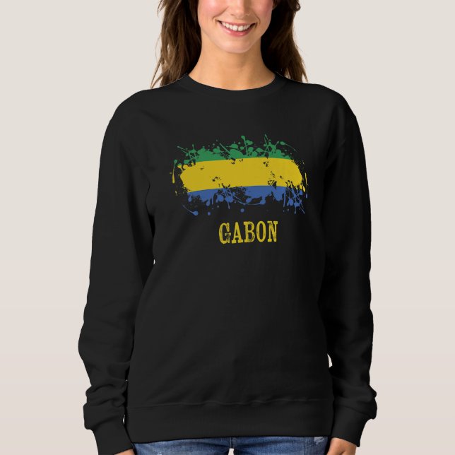 Gabian enthusiasts for Gabon and Gabon   Sweatshirt (Vorderseite)