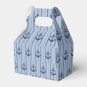 Gable Favor Box Anchor Geschenkschachtel