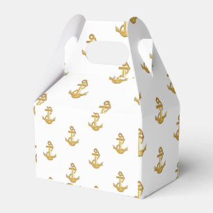 Gable Favor Box Anchor Geschenkschachtel