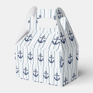 Gable Favor Box Anchor Geschenkschachtel