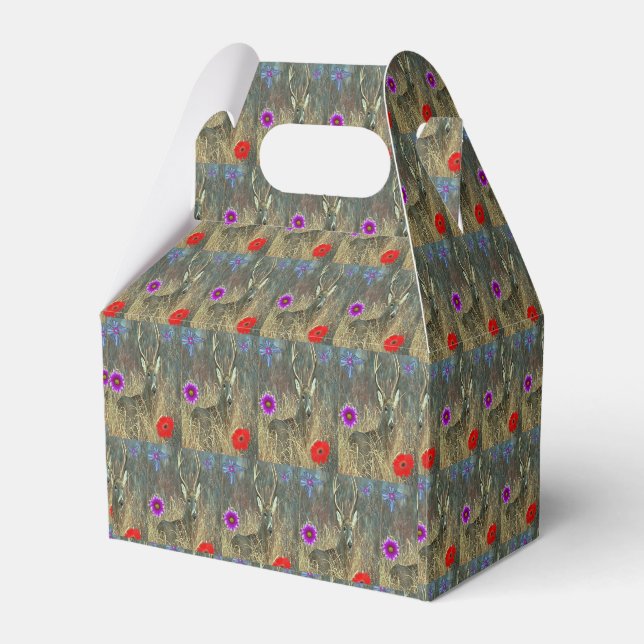 Gable Favor Box Geschenkschachtel (Vorderseite)