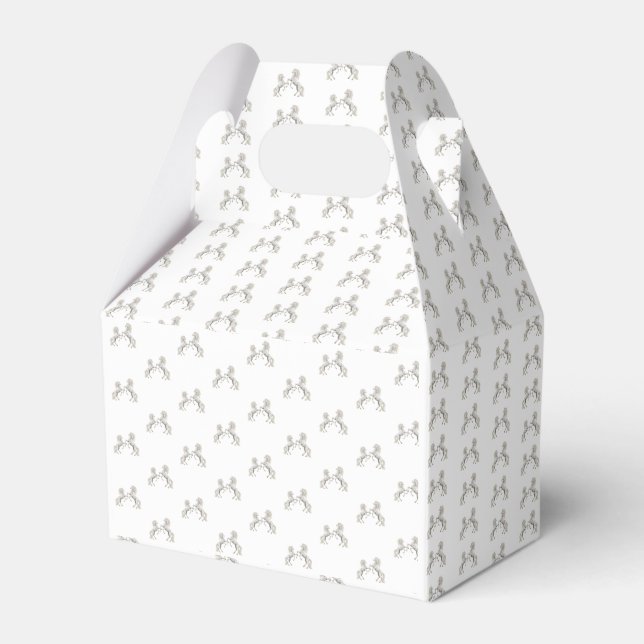 Gable Favor Box Geschenkschachtel (Vorderseite)