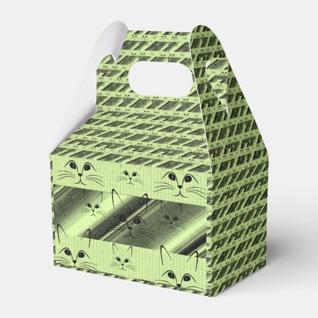 Gable Favor Box Geschenkschachtel (Vorderseite)