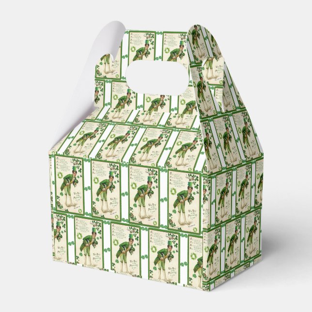 Gable Favor Box Geschenkschachtel (Vorderseite)