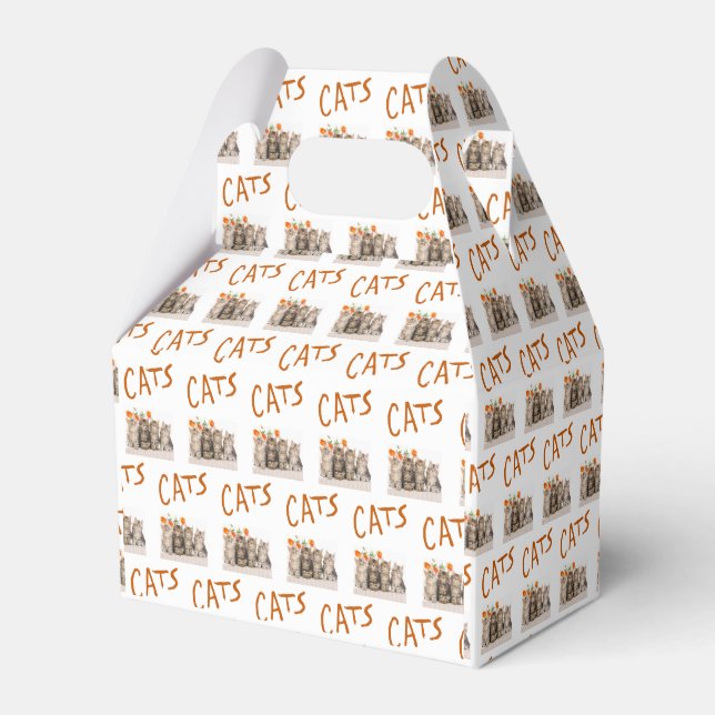 Gable Favor Box Geschenkschachtel (Vorderseite)